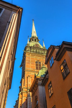 Die Deutsche Kirche (Tyska kyrkan), manchmal auch St. Gertrudis Kirche (Sankta Gertruds kyrka) genannt, ist eine Kirche in Gamla stan, der Altstadt im Zentrum von Stockholm, Schweden.