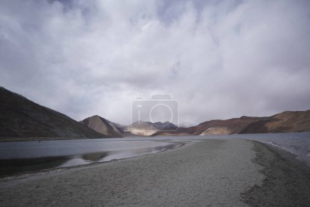 Photo for Beautiful landscape of the mountains with lake - Royalty Free Image