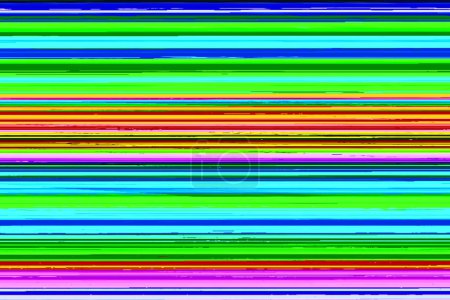 Foto de Fondo abstracto brillante con rayas horizontales multicolores - Imagen libre de derechos