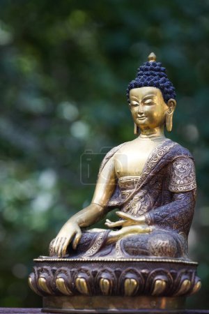 Photo for Buddha statue in a temple - Royalty Free Image