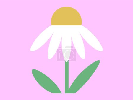 Illustration for Spring flower vector illustration. The spring flower concept embodied spirit growth and transformation The blossoming trees created magical atmosphere in springtime The flourishing plants showcased - Royalty Free Image