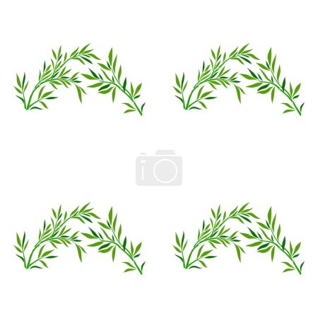 Illustration for Flower pattern vector illustration. The decoration featured textured surface with delicate flower patterns The intricate ornamentation incorporated variety botanical elements The botanical themed - Royalty Free Image