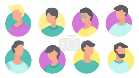 Illustration for Person icon vector illustration. Personality is combination traits makes person who they are Individuality is essence distinguishes each person from others The person icon concept embodies idea - Royalty Free Image