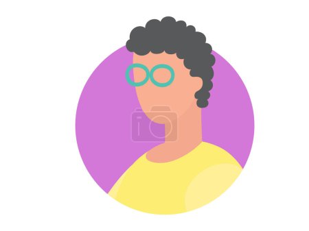 Illustration for Person icon vector illustration. Everyone has their own personal journey, making them special and distinct The concept person icon metaphorically represents essence and qualities individual Social - Royalty Free Image
