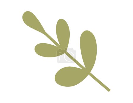 Illustration for Leaves vector illustration. Cultivating garden involves nurturing growth leaves and botanical wonders Organic greenery symbolizes unspoiled naturalness flourishing garden The leaves concept highlights - Royalty Free Image