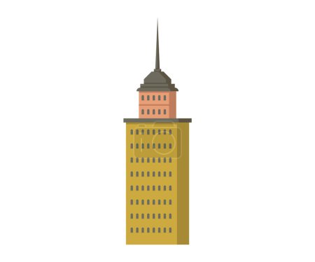 Foto de Ilustración del vector rascacielos. Perspectivas urbanas se enriquecen con presencia dinámica imponentes rascacielos Valores inmobiliarios aprecian con encanto propiedades residenciales de alta gama Rascacielos simbolizan - Imagen libre de derechos