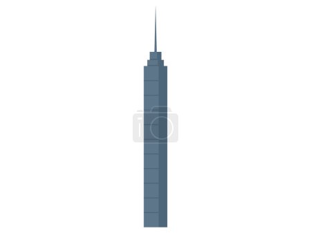 Foto de Ilustración del vector rascacielos. Los rascacielos simbolizan la ambición arquitectónica de elevar los horizontes de la ciudad Los rascacielos exteriores transforman el paisaje urbano en forma de arte Los rascacielos en el centro de la ciudad - Imagen libre de derechos