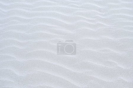 Photo for White sand background, macro close up of white sand .relax place for holiday. - Royalty Free Image