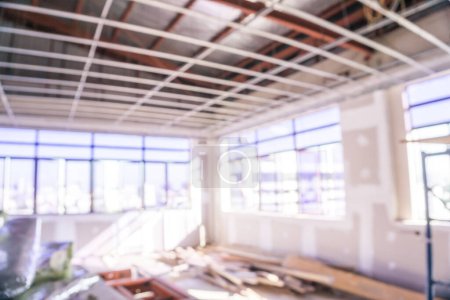 Photo for Indoor building site construction, renovation - Royalty Free Image
