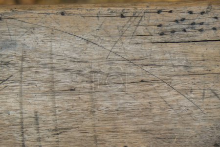 Photo for Vintage brown wood texture, background of antique wood - Royalty Free Image