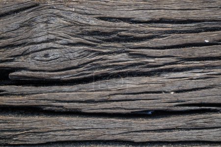 Foto de Madera marrón con textura grunge vintage fondo madera - Imagen libre de derechos