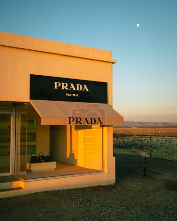 Photo for Morning light on Prada Marfa, Valentine, Texas - Royalty Free Image