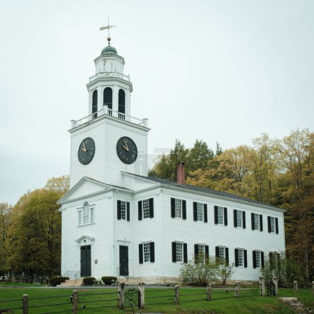 Foto de Iglesia en la colina en Lenox, Massachusetts - Imagen libre de derechos