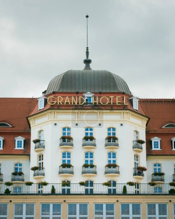 Foto de Sofitel Grand Hotel en Sopot, Polonia - Imagen libre de derechos