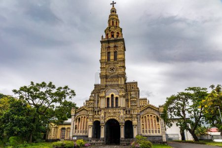 Téléchargez les photos : Saint-Benoit, Reunion Island - Sainte-Anne church - en image libre de droit