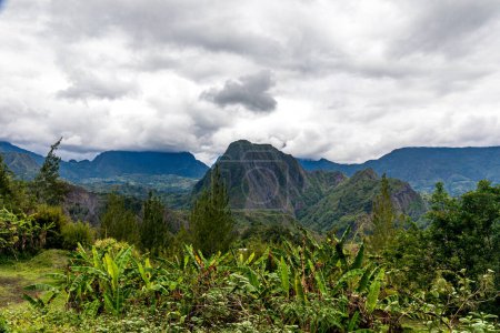 Photo for Salazie, Reunion Island - View to Anchaing Piton from Hell-Bourg - Royalty Free Image