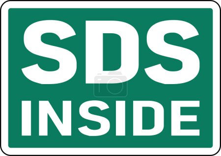 Téléchargez les illustrations : Symbole SDS Intérieur Connexion Blanc Arrière-plan - en licence libre de droit