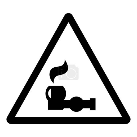 Ilustración de Símbolo de marihuana Sig, ilustración vectorial, aislar en la etiqueta de fondo blanco. - Imagen libre de derechos