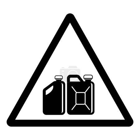Zugelassene Container Symbol Sign, Vektor Illustration, Isoliert auf weißem Hintergrund Label.EPS10