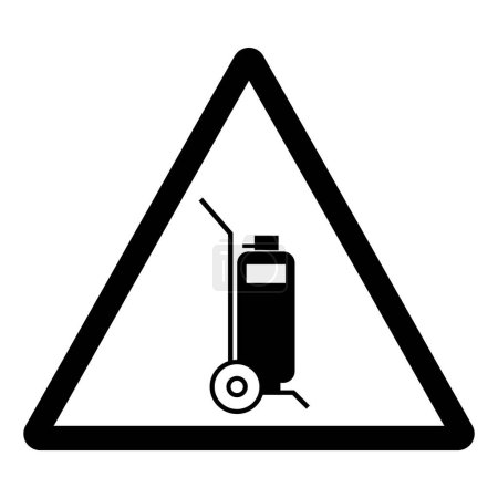 Feuerwagen-Symbol-Zeichen, Vektor-Illustration, isoliert auf weißem Hintergrund-Label.EPS10