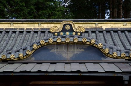 Photo for Detail of the Karamon Gate. Tosho-gu Shrine. Nikko. Tochigi Prefecture. Japan. - Royalty Free Image