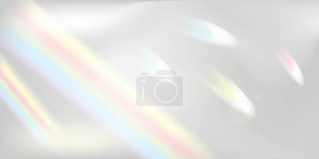 Ilustración de Prisma arco iris luz fondo - Imagen libre de derechos