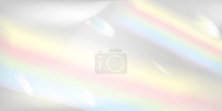 Prisma arco iris luz gradiente fondo