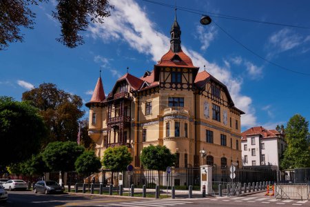 Foto de Embajada de los Estados Unidos - Hermoso edificio en Liubliana, Eslovenia - Imagen libre de derechos