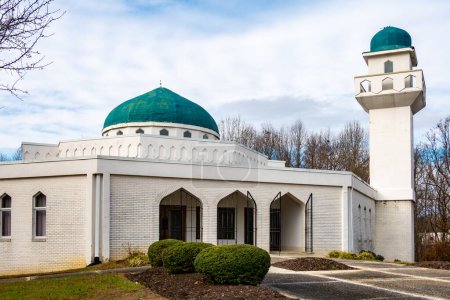 Photo for Prince Frederick, Maryland USA Dec 5, 2023 The Southern Maryland Islamic Center - Royalty Free Image