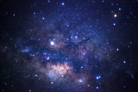 Photo for Close up of Milky way galaxy with stars and space dust in the universe - Royalty Free Image