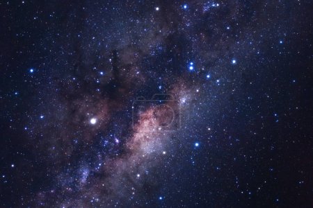 Photo for Milky way galaxy with stars and space dust in the universe - Royalty Free Image