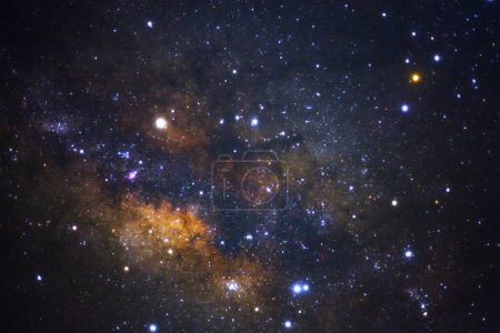 Photo for Close up of milky way galaxy with stars and space dust in the universe - Royalty Free Image