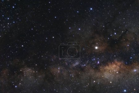 Photo for The center of milky way galaxy with stars and space dust in the universe - Royalty Free Image