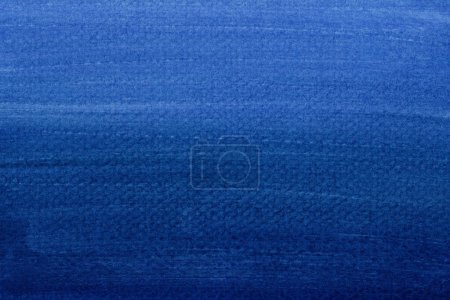Foto de Acuarela azul cepillo trazos fondo - Imagen libre de derechos
