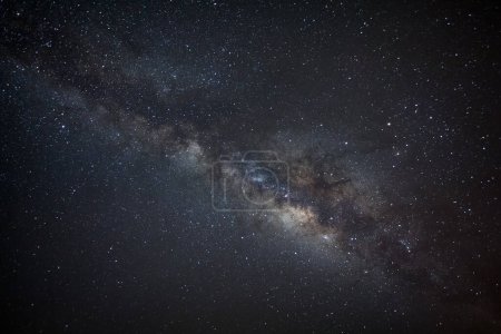Photo for Clearly milky way galaxy at phitsanulok in thailand. - Royalty Free Image