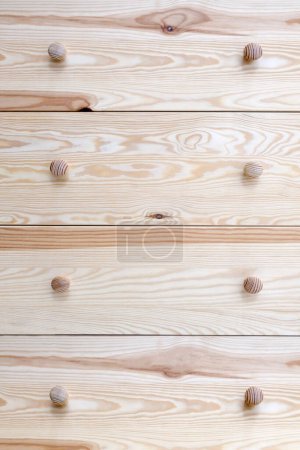 Photo for Wodden chest of drawers - Royalty Free Image