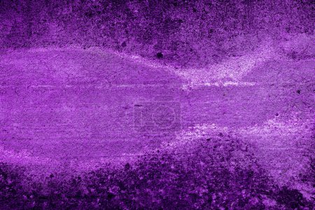 Photo for Violet purple shades concrete surface background. Texture, copy space, wave - Royalty Free Image