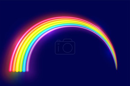 isolated bright colorful rainbow spectrum background  design vector