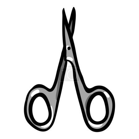 Nail Scissors - Single Isolated Doodle Icon