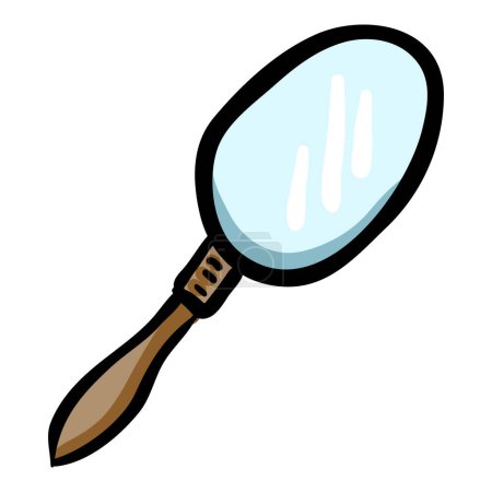 Mirror - Single Isolated Doodle Icon
