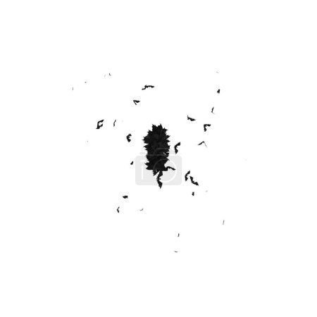 Foto de Tipo de letra estática de Halloween formada por murciélagos voladores con alfa el personaje Apostrophe - Imagen libre de derechos