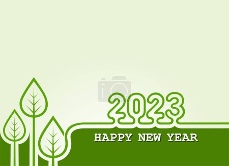 Photo for Illustration for new year 2023 celebration - Royalty Free Image