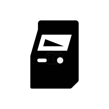 Ilustración de Icono terminal ATM (ilustración vectorial) - Imagen libre de derechos