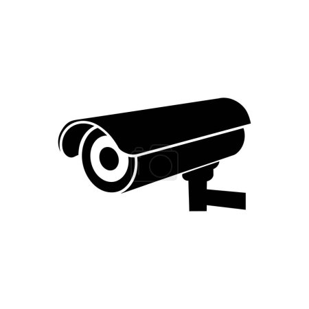 Illustration for Outdoor camera icon on white background - Royalty Free Image