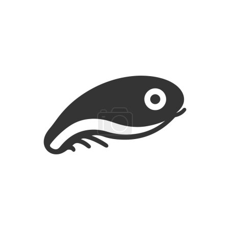 Illustration for Moray eel Icon on White Background - Simple Vector Illustration - Royalty Free Image