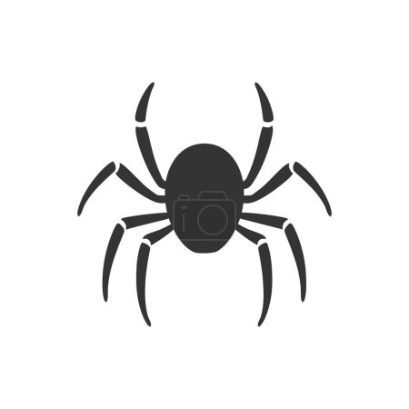 Illustration for Arachnid Icon on White Background - Simple Vector Illustration - Royalty Free Image