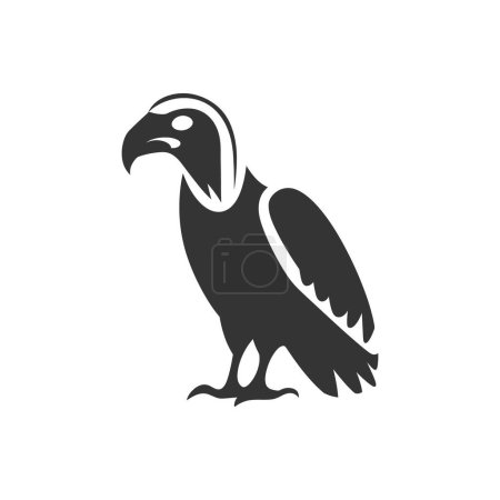 Illustration for Andean condor bird Icon on White Background - Simple Vector Illustration - Royalty Free Image