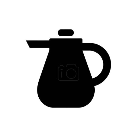 Illustration for Coffee airpot icon - Simple Vector Illustration - Royalty Free Image