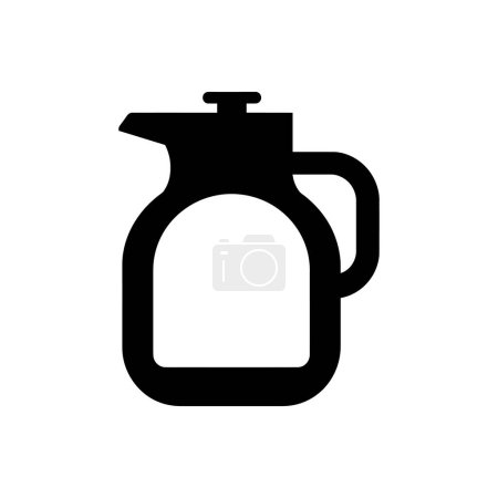 Illustration for Coffee airpot icon - Simple Vector Illustration - Royalty Free Image