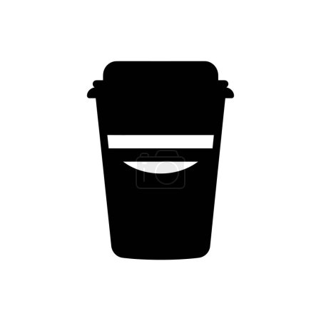 Ilustración de Icono de la manga de café - Ilustración de vectores simple - Imagen libre de derechos